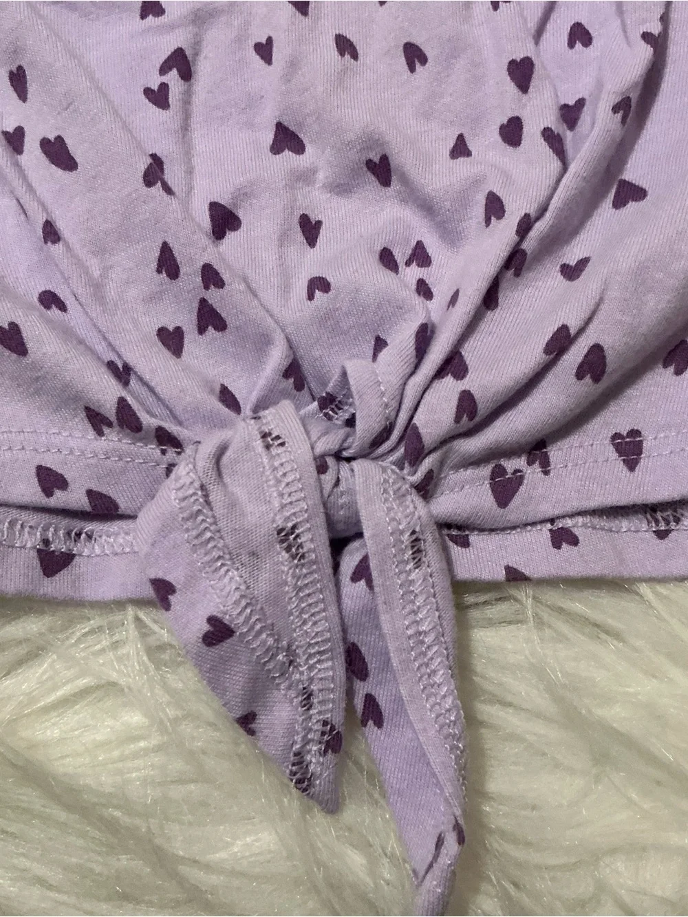 Wonder Nation 6/6X Purple Hearts top